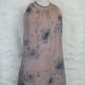 Beautiful Flowing 100% Silk Dress made in Italy